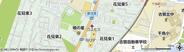 ＴＯＴＯ福岡東ショールーム周辺の地図