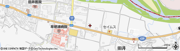 有限会社早明浦周辺の地図