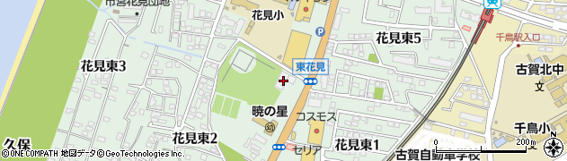 福岡銀行古賀グラウンド周辺の地図