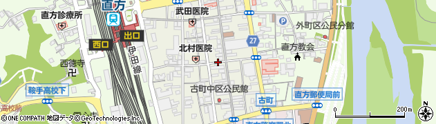 株式会社前田園　本店・古町店周辺の地図