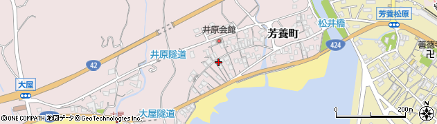 和歌山県田辺市芳養町900周辺の地図