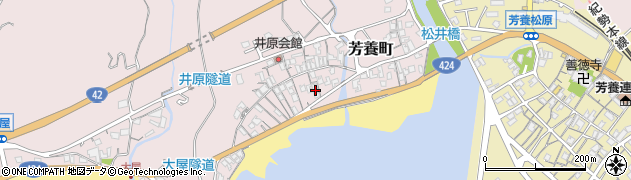 和歌山県田辺市芳養町919周辺の地図