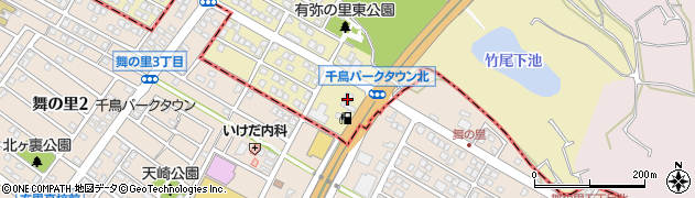 ローソン古賀舞の里店周辺の地図