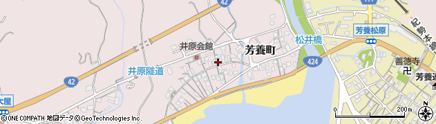 和歌山県田辺市芳養町939周辺の地図