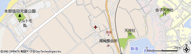 愛媛県伊予市尾崎303周辺の地図