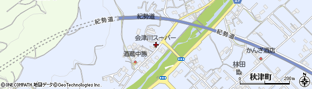会津川スーパー周辺の地図