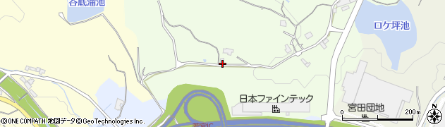 福岡県宮若市上有木1464周辺の地図