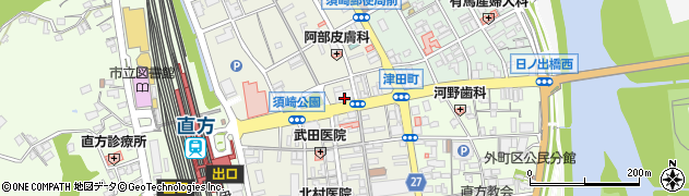 福岡銀行直方支店周辺の地図