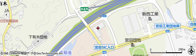 日本ボデーパーツ工業株式会社　西日本支社周辺の地図