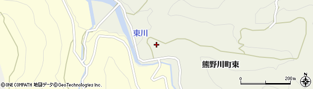 和歌山県新宮市熊野川町東49周辺の地図