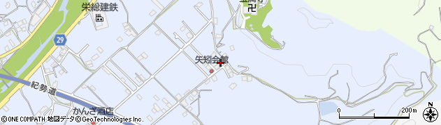 和歌山県田辺市秋津町473周辺の地図