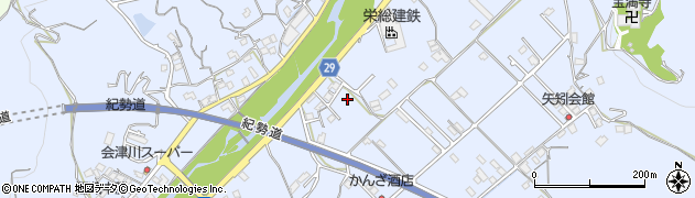 和歌山県田辺市秋津町330周辺の地図