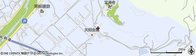 和歌山県田辺市秋津町567周辺の地図