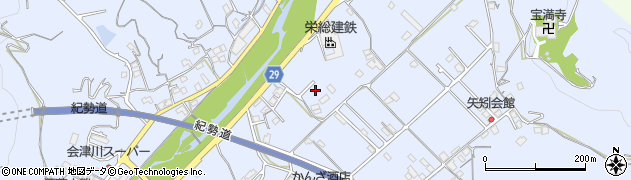 和歌山県田辺市秋津町343周辺の地図