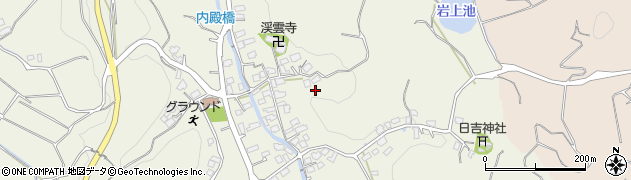 福岡県福津市内殿716周辺の地図