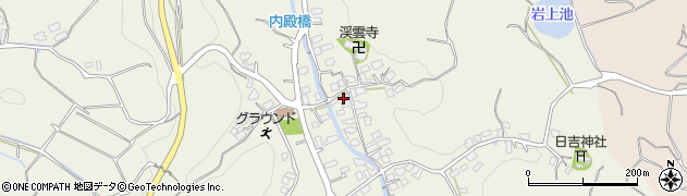 福岡県福津市内殿632周辺の地図