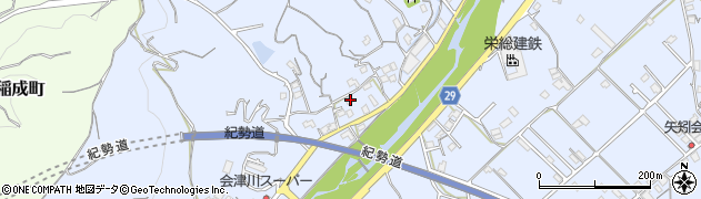 和歌山県田辺市秋津町1462周辺の地図
