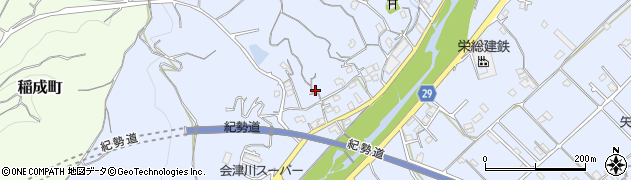 和歌山県田辺市秋津町1451周辺の地図