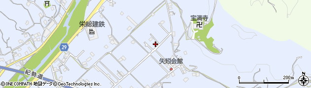 和歌山県田辺市秋津町457周辺の地図