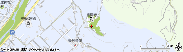 和歌山県田辺市秋津町631周辺の地図