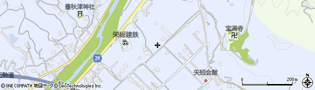 和歌山県田辺市秋津町659周辺の地図