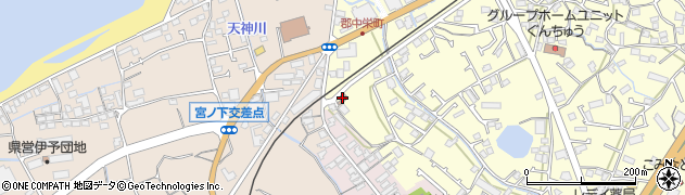 伊予五色姫郵便局 ＡＴＭ周辺の地図