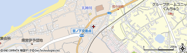 愛媛県伊予市尾崎25周辺の地図