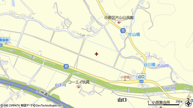 〒822-0153 福岡県宮若市山口の地図