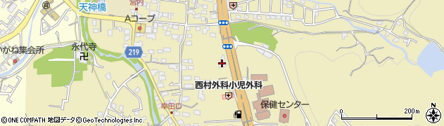 愛媛銀行砥部支店周辺の地図