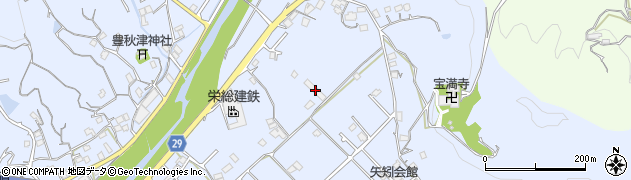 和歌山県田辺市秋津町663周辺の地図