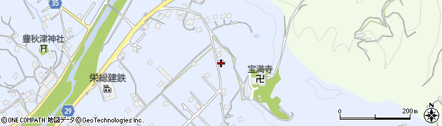 和歌山県田辺市秋津町597周辺の地図
