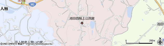 長崎県壱岐市石田町池田西触1195周辺の地図