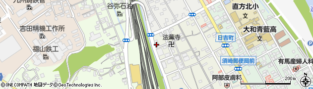 福岡県直方市須崎町7-41周辺の地図