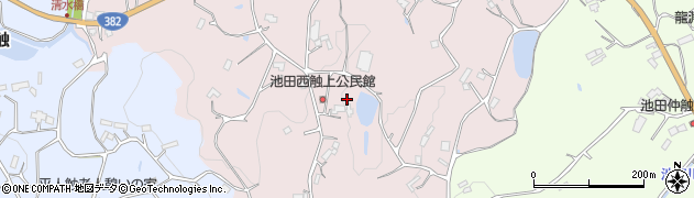 長崎県壱岐市石田町池田西触1041周辺の地図
