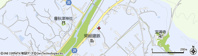 和歌山県田辺市秋津町366周辺の地図