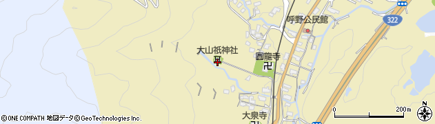 福岡県北九州市小倉南区呼野872周辺の地図