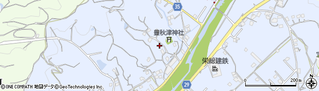 和歌山県田辺市秋津町1550周辺の地図