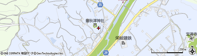 和歌山県田辺市秋津町1554周辺の地図