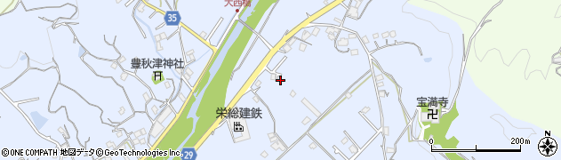和歌山県田辺市秋津町676周辺の地図