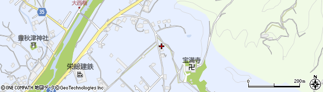 和歌山県田辺市秋津町600周辺の地図
