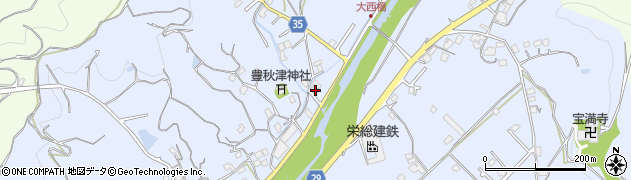 和歌山県田辺市秋津町1646周辺の地図