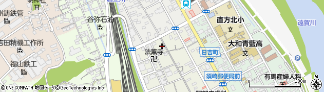 福岡県直方市須崎町7-21周辺の地図