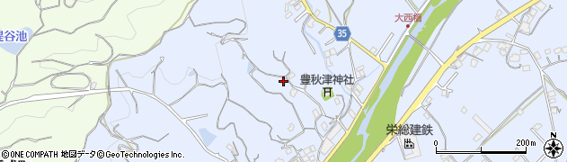 和歌山県田辺市秋津町1536周辺の地図