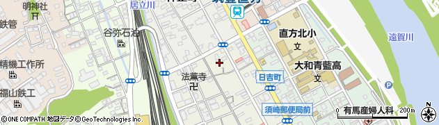 福岡県直方市須崎町8周辺の地図
