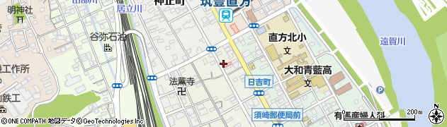 福岡県直方市須崎町9-4周辺の地図