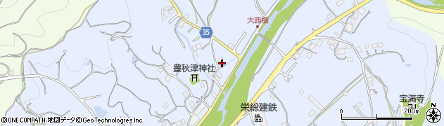 和歌山県田辺市秋津町1640周辺の地図