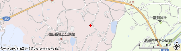 長崎県壱岐市石田町池田西触979周辺の地図