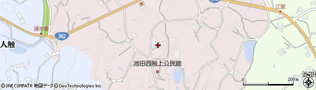 長崎県壱岐市石田町池田西触1060周辺の地図