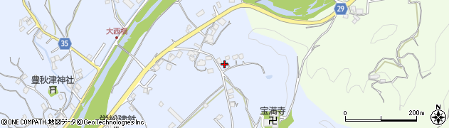 和歌山県田辺市秋津町644周辺の地図