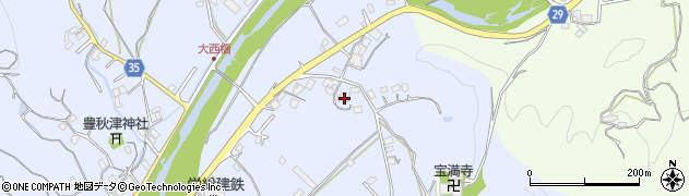 和歌山県田辺市秋津町611周辺の地図